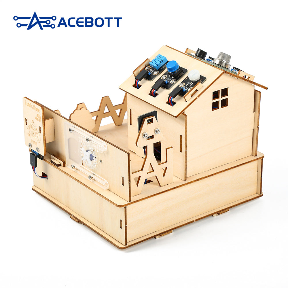 ACEBOTT QE004 ESP32 Smart Home IoT Basic Starter Kit with Arduino/ACECode(Scratch)