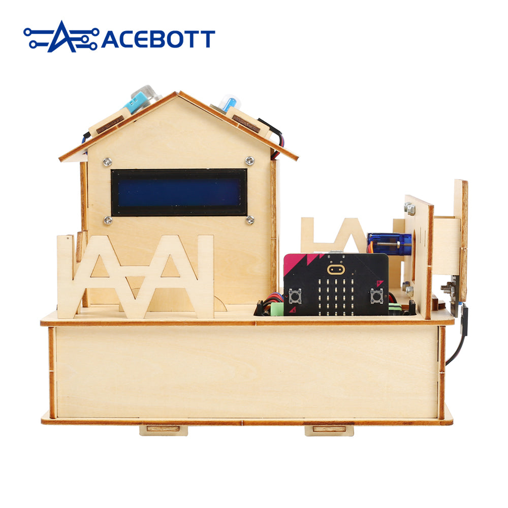 ACEBOTT QE005/QE006 Smart Home IoT Starter Kit with Arduino/ACECode(Scratch) for Micro:Bit Board